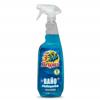 Las 3 Brujas Limpiador Baño Multisuperficie Pistola 750 ml.